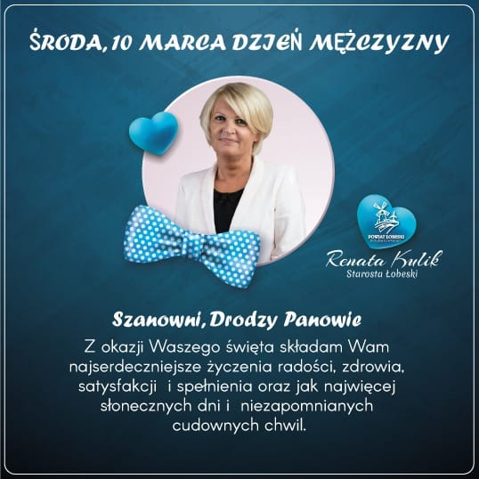 plakat z oakzji dnia męźczyzn