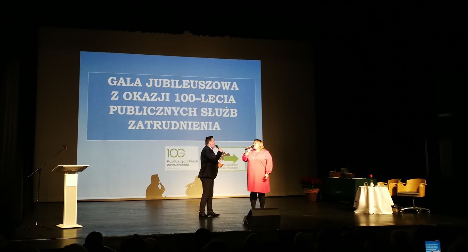 Gala z okazji 100-lecia Publicznych Służb Zatrudnienia w Drawsku Pomorskim 24.01.2019