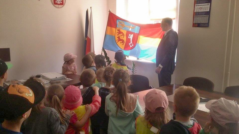 Niecodzienna wizyta u Starosty Łobeskiego