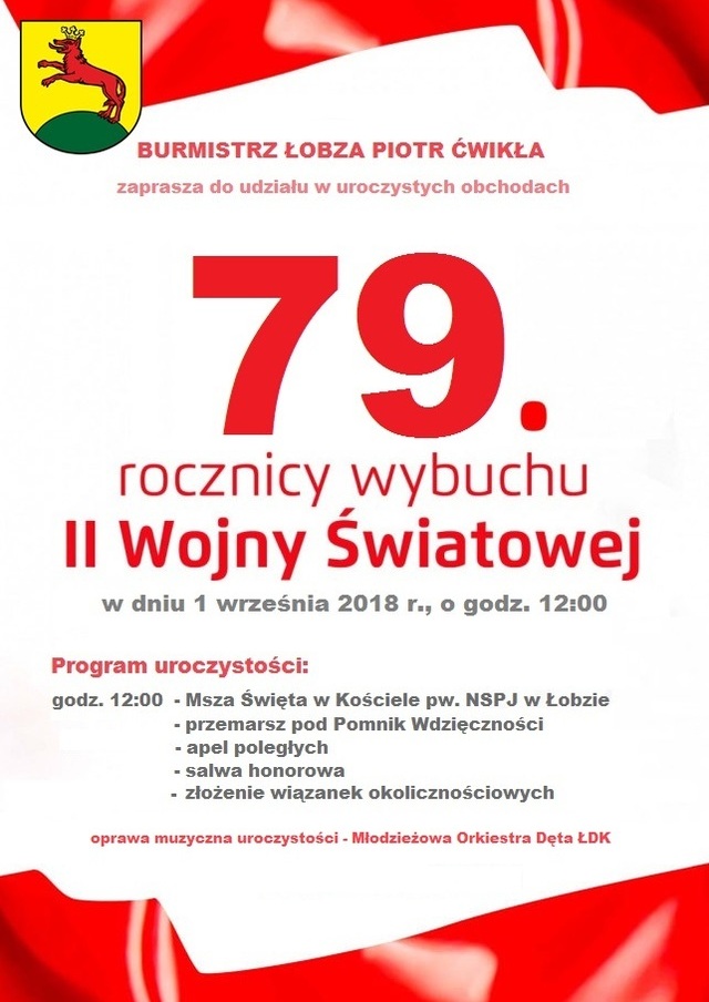 79 rocznica wybuchu II Wojny Światowej 