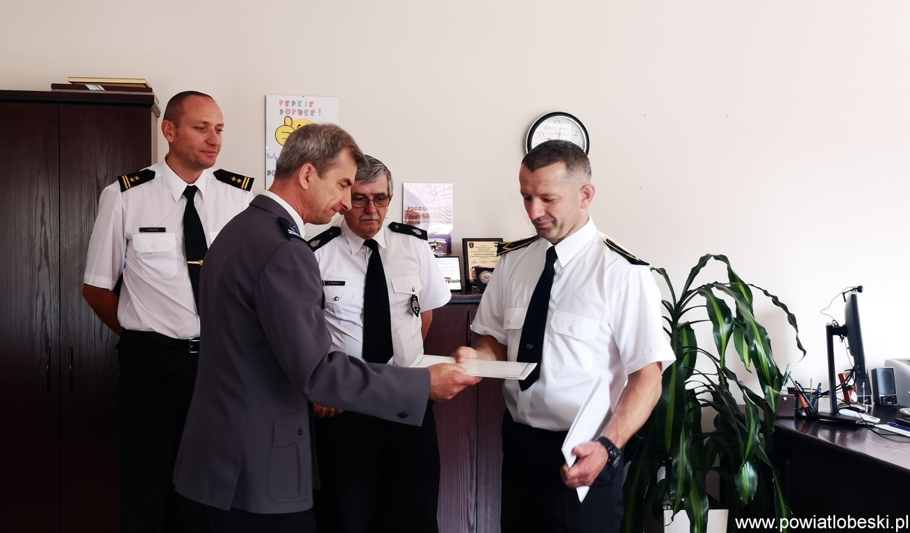 Bohaterstwo mł. asp. Roberta Skórki z KP PSP w Łobzie 04.08.2020