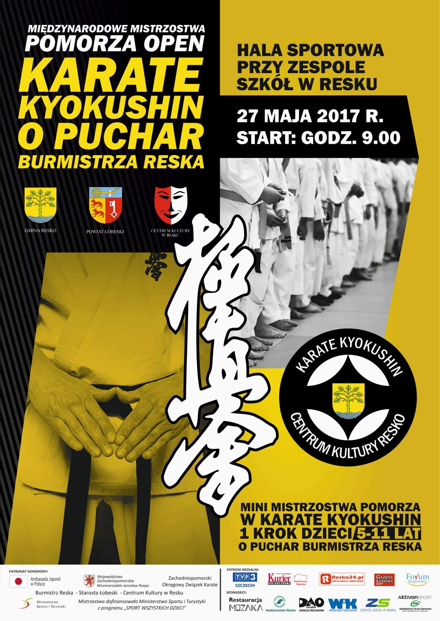 Międzynarodowe Mistrzostwa Pomorza Open w Karate Kyokushin o Puchar Burmistrza Reska