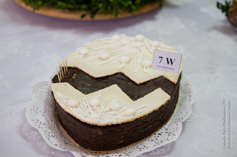 ŁBW 2012 Miejsce I -Wypieki wielkanocne - Zespół Szkół Rolniczych w Świdwinie za "Mazurek Miodowo-Kajmakowy"