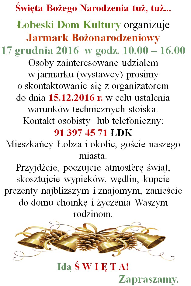 Jarmark Bożonarodzeniowy