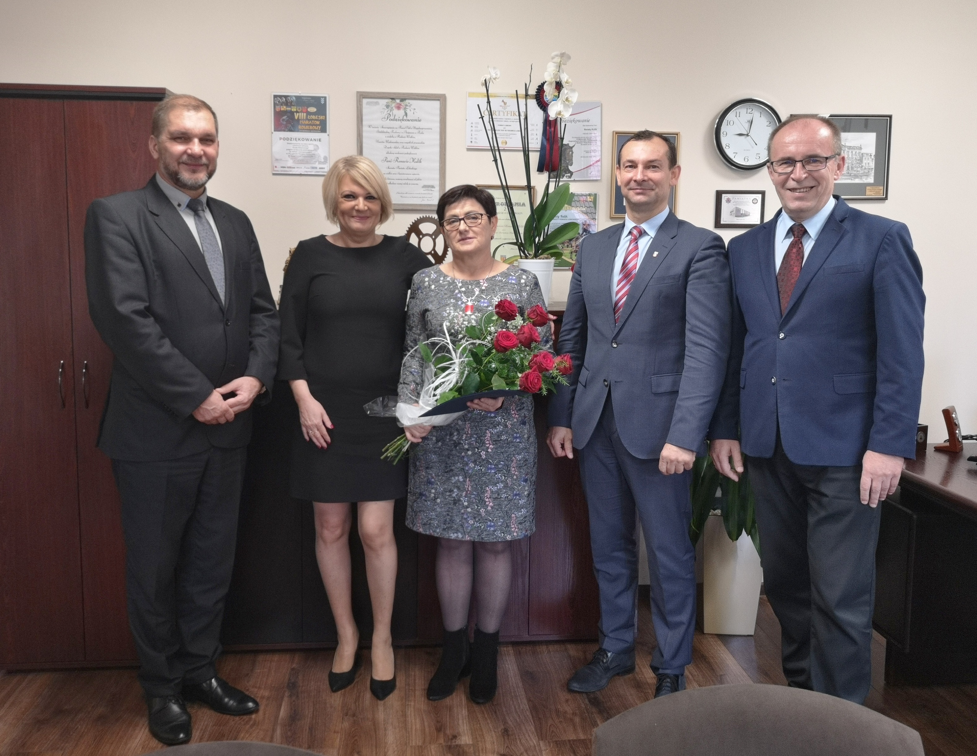 Jubileusz Karoliny Baryluk Powiatowego Inspektora Nadzoru Budowlanego w Łobzie