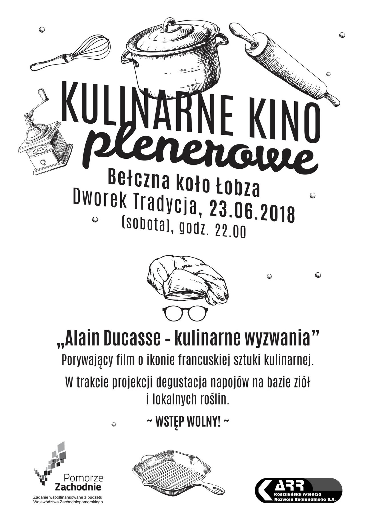 Kulinarne Kino Plenerowe 2018
