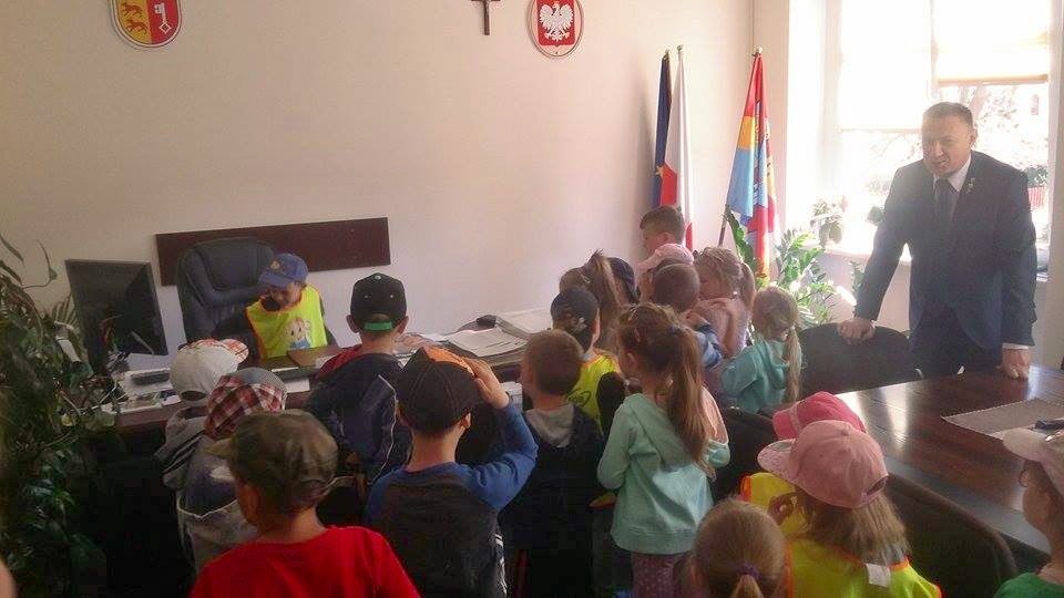 Niecodzienna wizyta u Starosty Łobeskiego