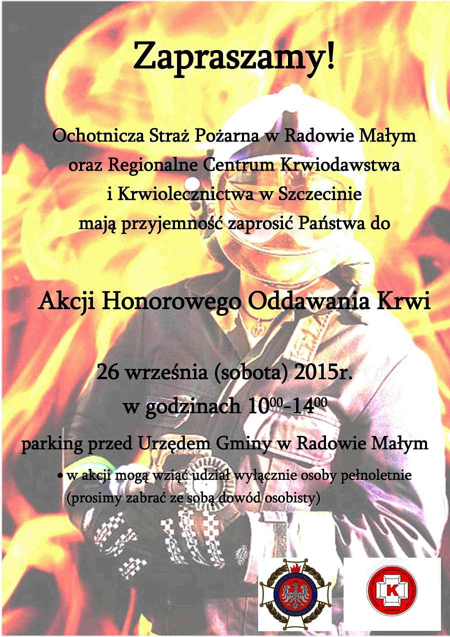Oddaj krew w Radowie Małym - 26.09.2015 r. 