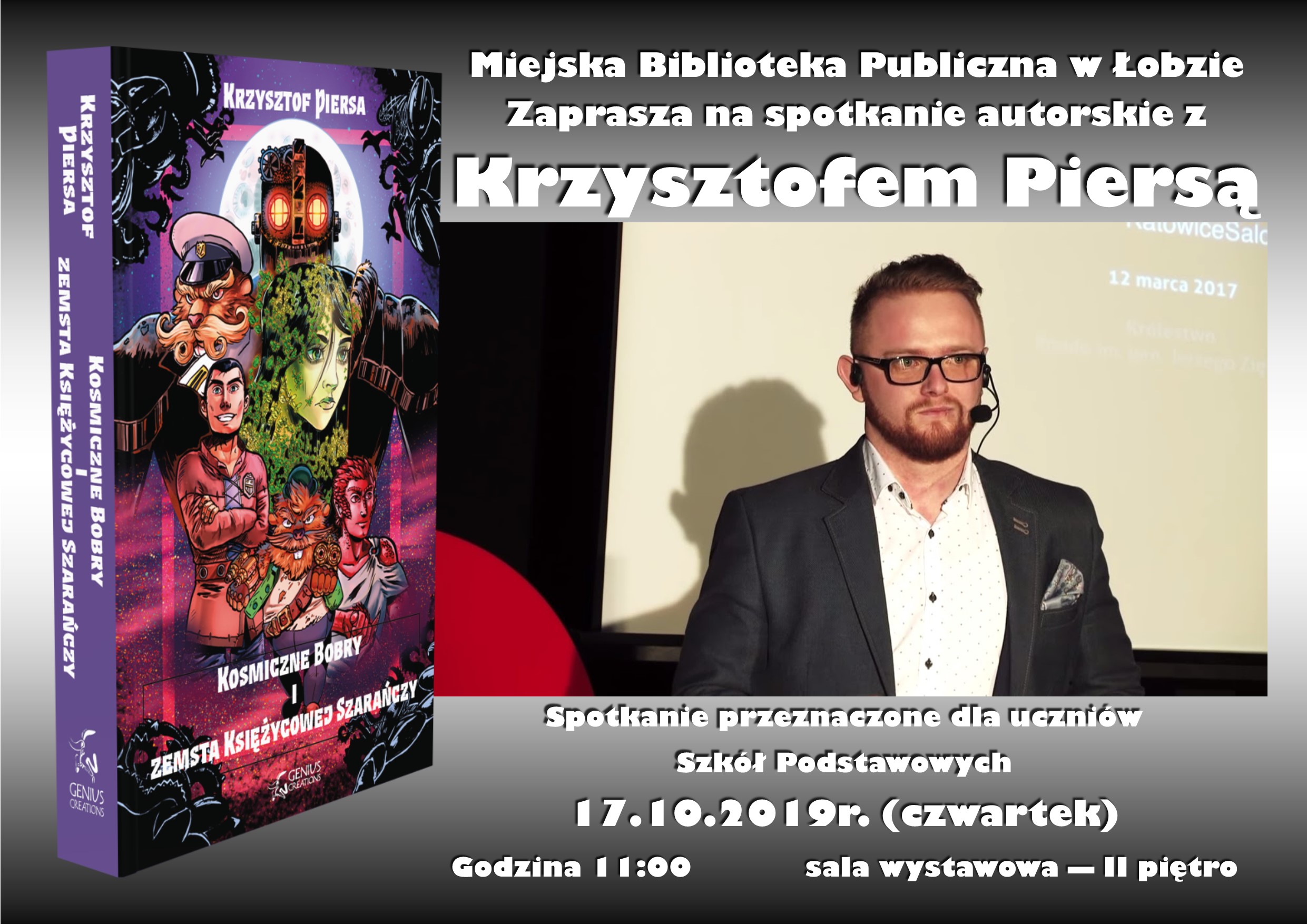 Październik w Miejskiej Bibliotece Publicznej w Łobzie