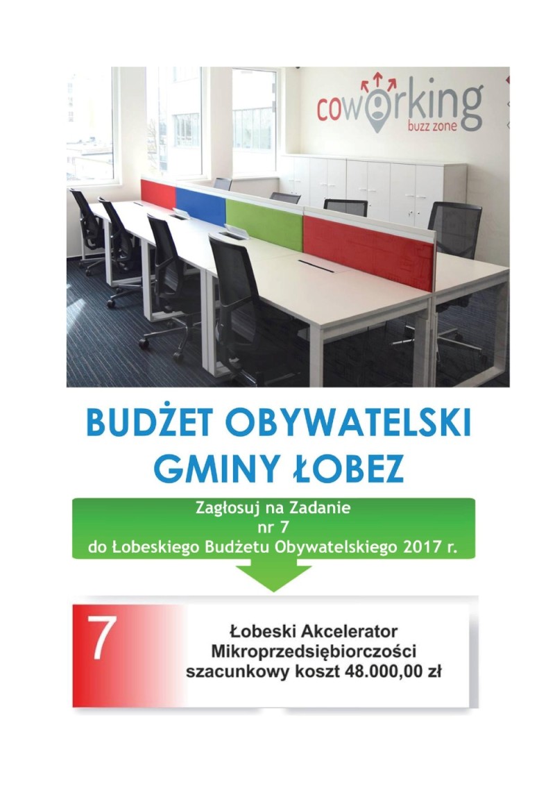 Łobeski Akcelerator Mikroprzedsiębiorczości - zadanie nr 7