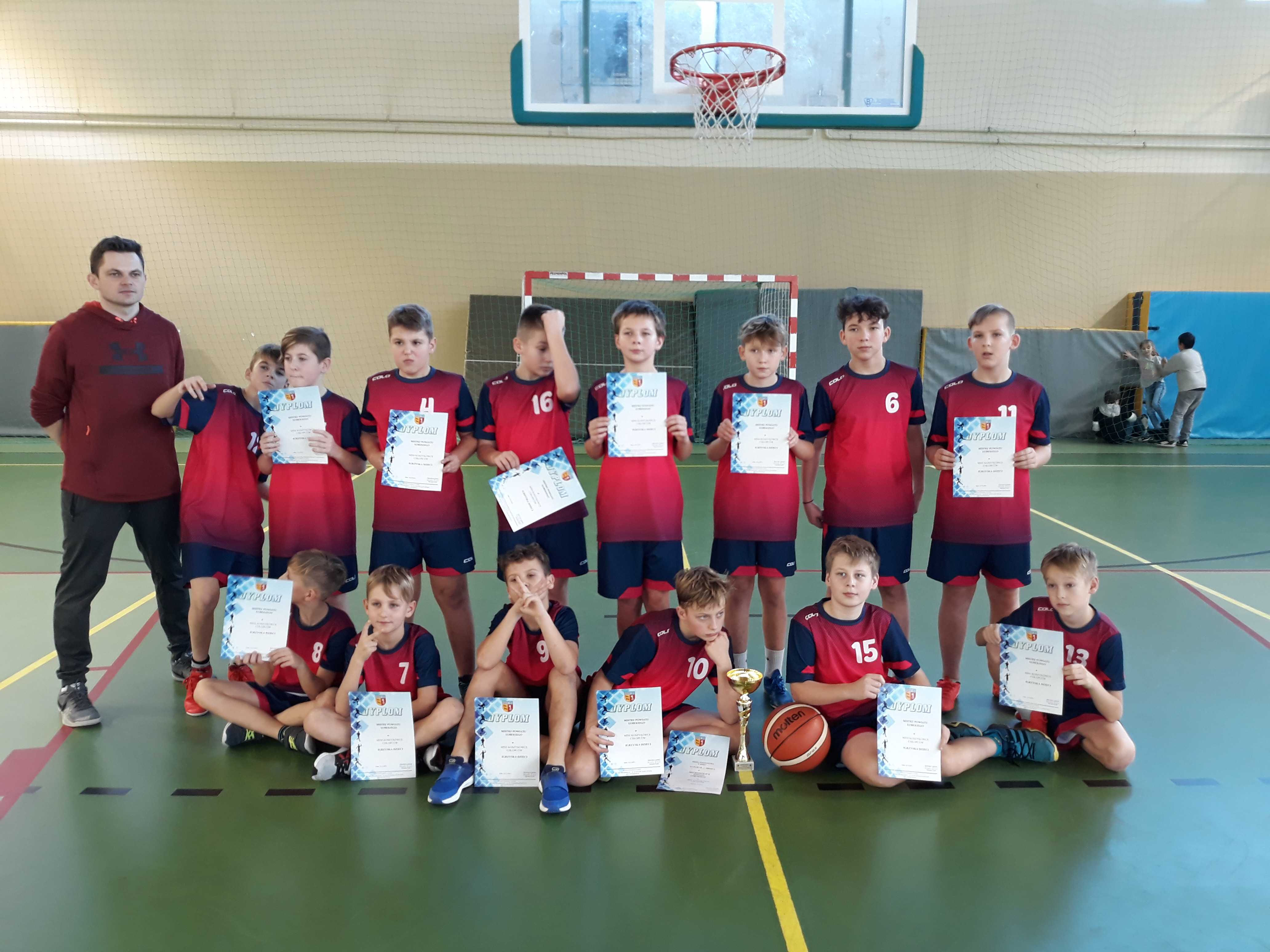 Mistrzostwa Powiatu w Mini koszykówce  dziewcząt  i chłopców  10 i 17.12.2019