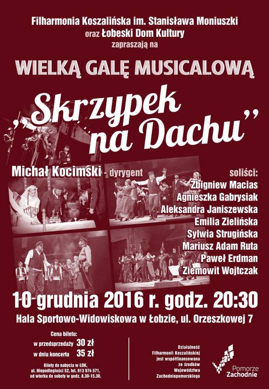 Wielka Gala Musicalowa - Skrzypek na Dachu