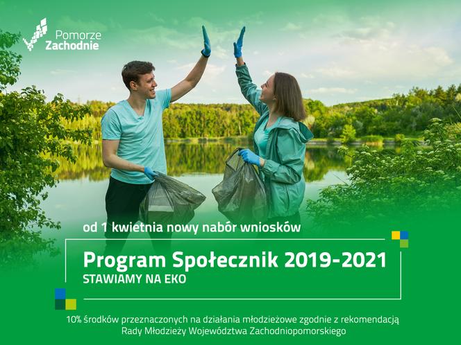 plakat Program Społecznik 2019-2021