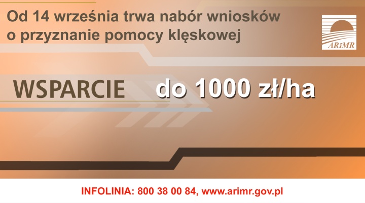 Pomoc klęskowa 2018