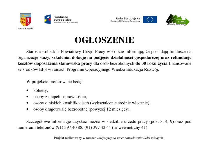 Ogłoszenie
