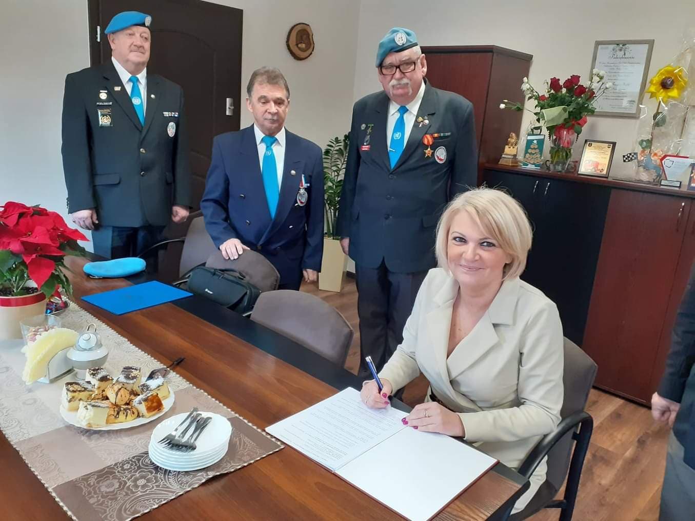 Stowarzyszenie Kombatantów Misji Pokojowych ONZ w Powiecie Łobeskim 16.12.2019