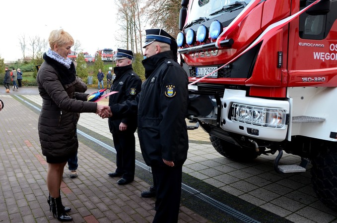 Nowy samochód dla OSP w Węgorzynie 07.12.2019