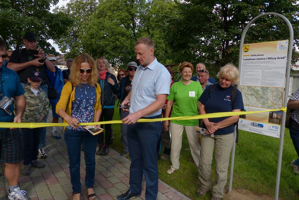 Otwarcie szlaku pieszego „LOBELIOWE JEZIORO I WILCZY GRÓD” (Łobez – Radowo Małe)