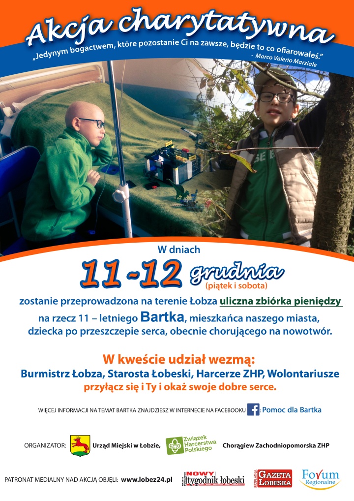 Akcja zbiórka - Pomoc dla Bartka