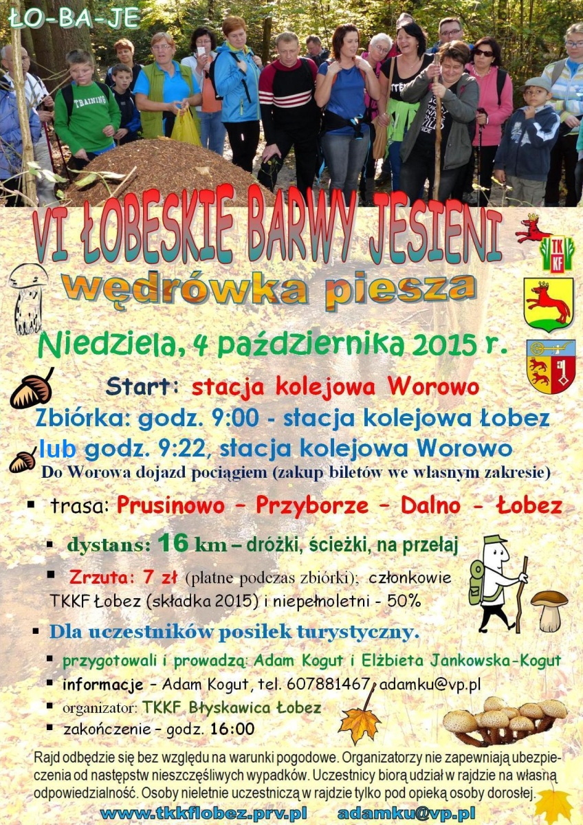 VI Łobeskie Barwy Jesieni - ŁO-BA-JE 4.10.2015