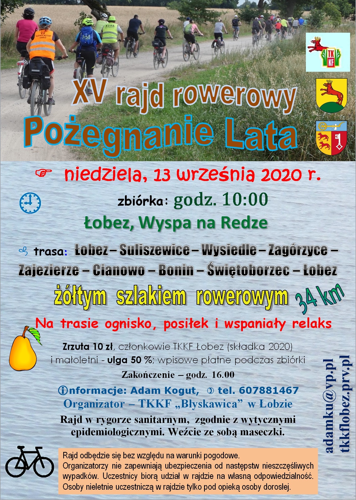 XV Rajd rowerowy W poszukiwaniu Lata 13.09.2020