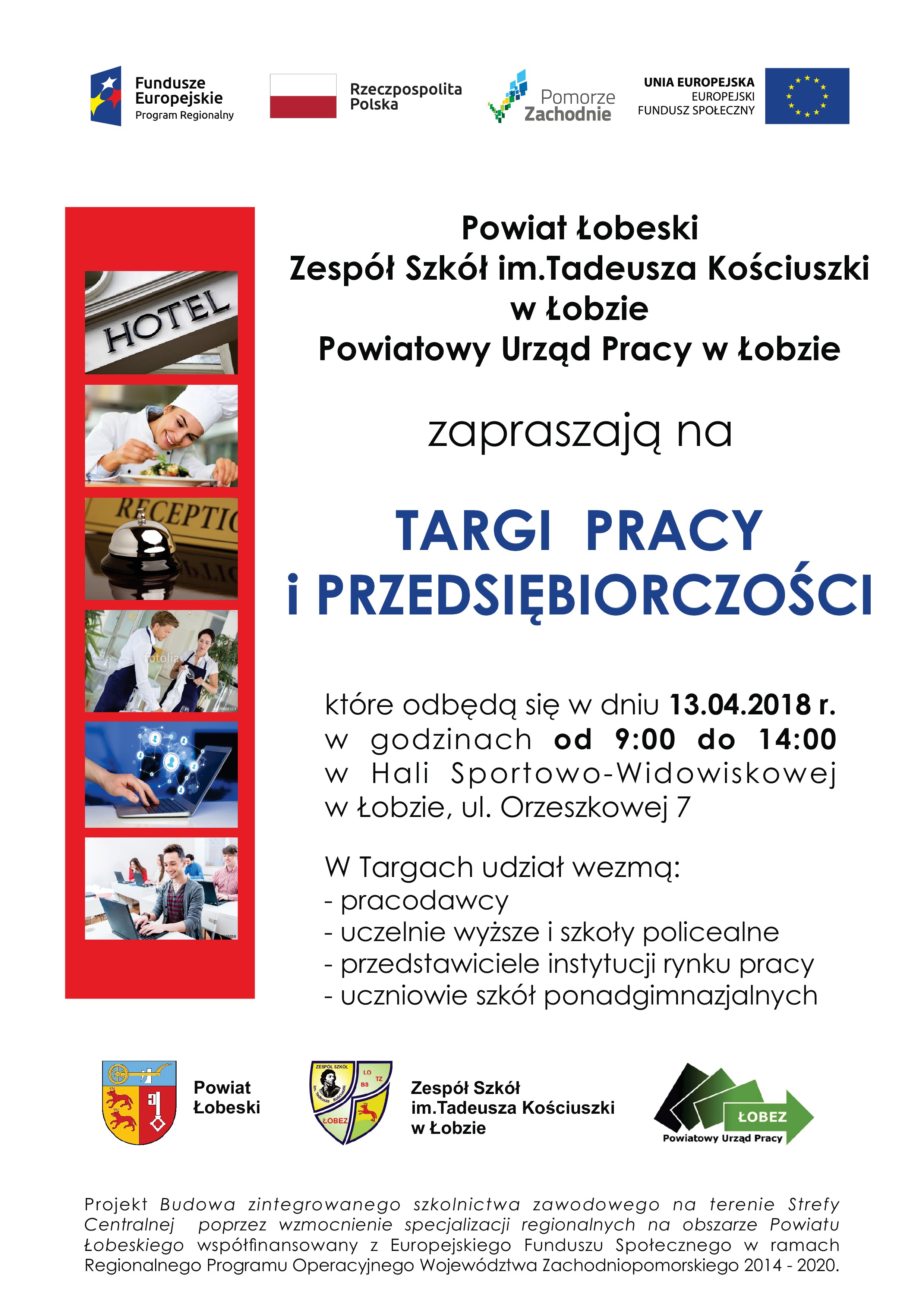 Targi Pracy na Hali w Łobzie 13.04.2018