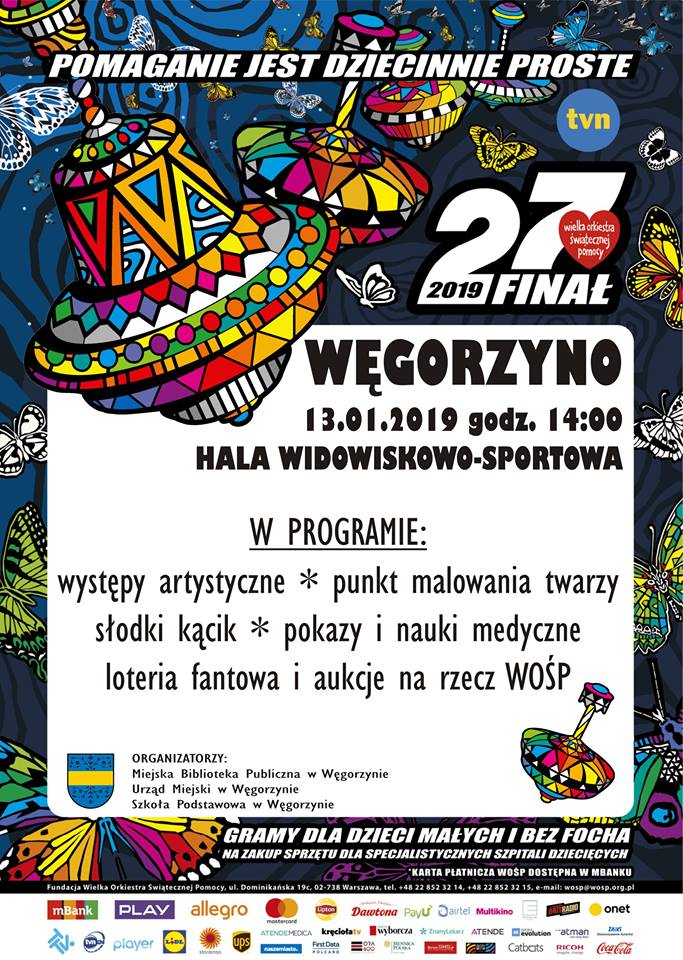 WOŚP 2019 Węgorzyno