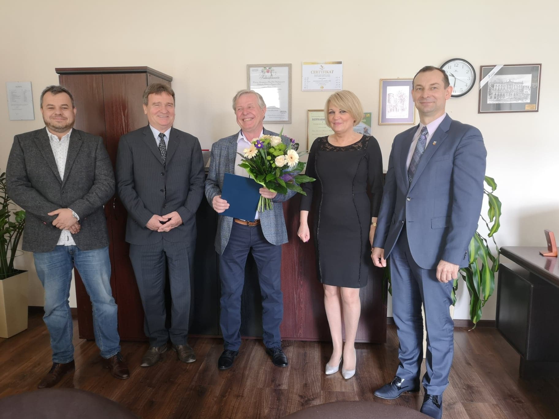 Podziękowanie dla Ryszarda Korbutowicza 08.05.2019