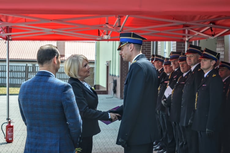 Powołanie Komendanta Powiatowego Państwowej Straży Pożarnej w Łobzie 30.07.2019