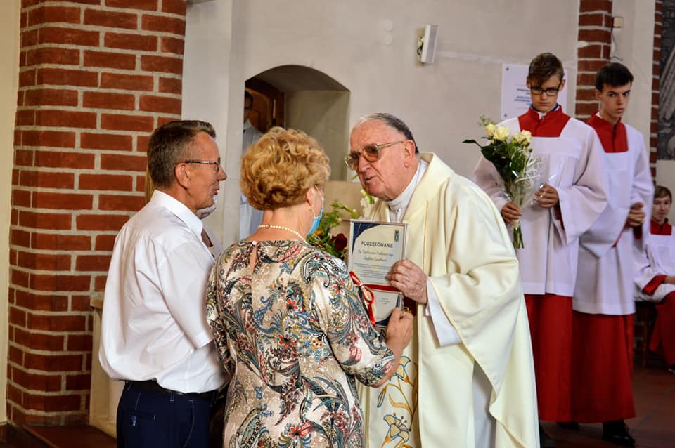 Podziękowanie dla Ks. Dziekana Prałata Józefa Cyrulika 15.08.2020