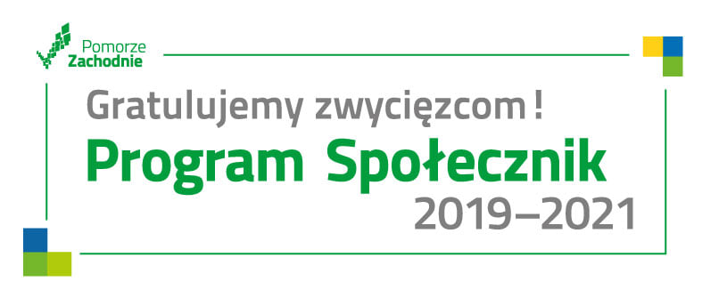 plakat z gratulacjami program spolecznik