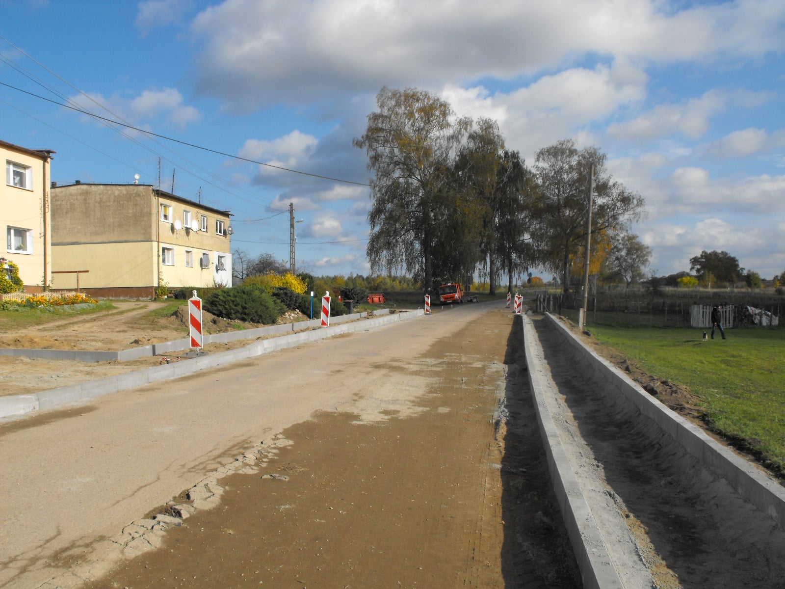 przebudowa drogi 