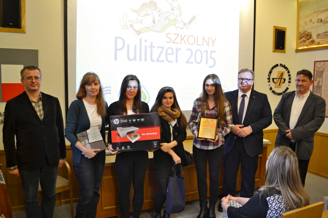 Sukces „Pewniaka” - Szkolny Pulitzer 2015