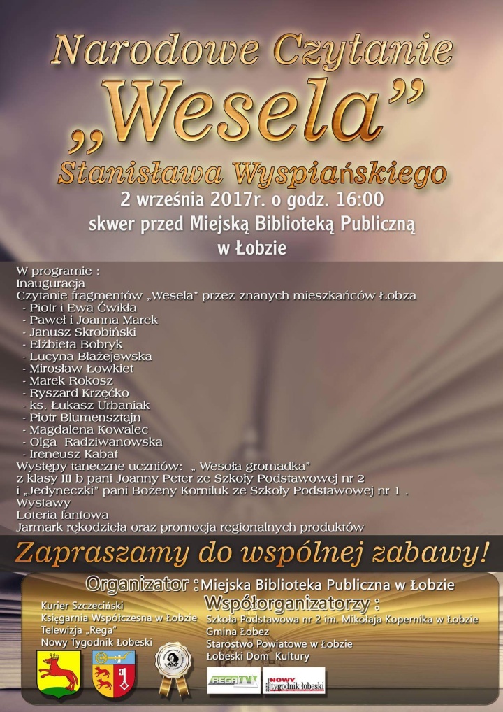 Narodowe Czytanie Wesela 2017