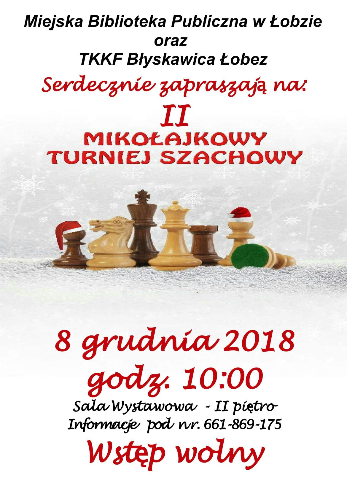 II Mikołajkowy Turniej Szachowy