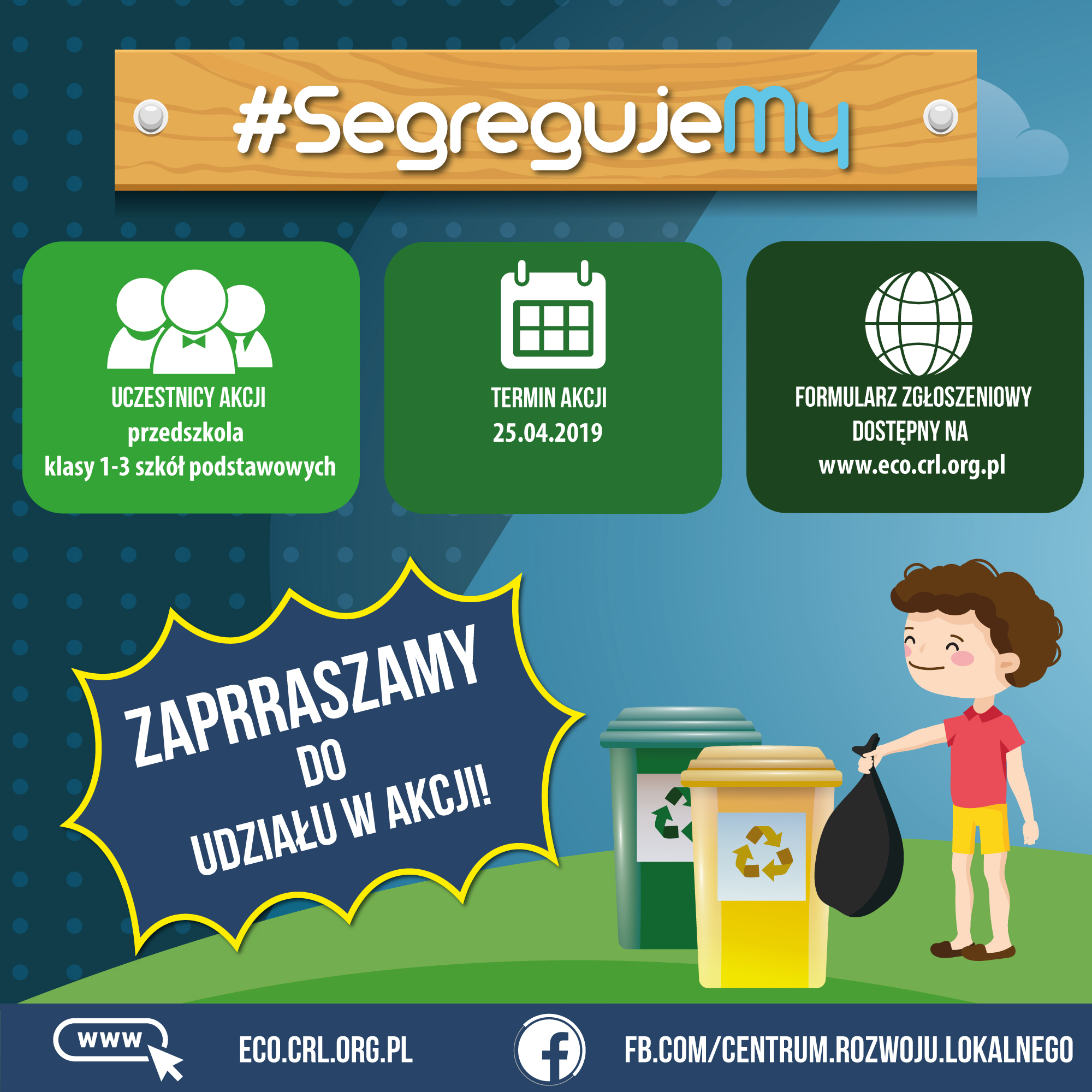 Ogólnopolska akcja edukacyjna "#SegregujeMy".