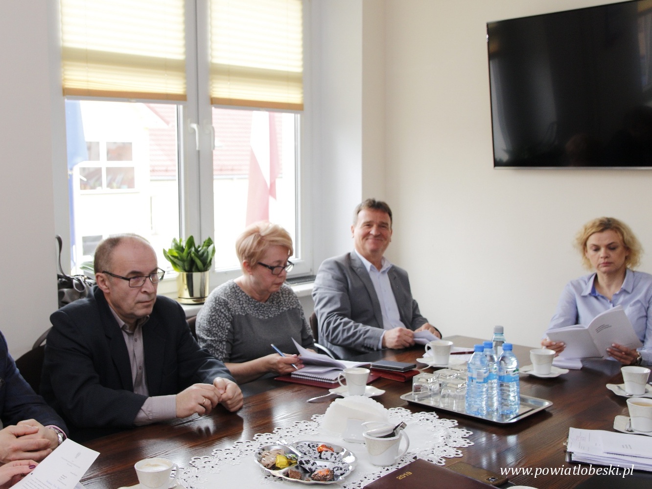 Kolejne spotkanie Starosty z kierownikami jednostek powiatu 10.04.2019