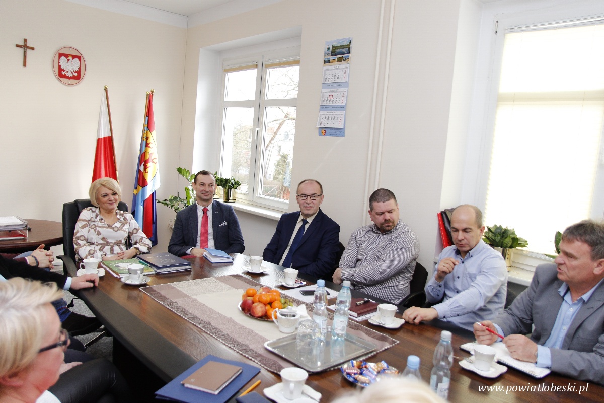 Spotkanie z kadrą kierowniczą jednostek powiatu 13.03.2019