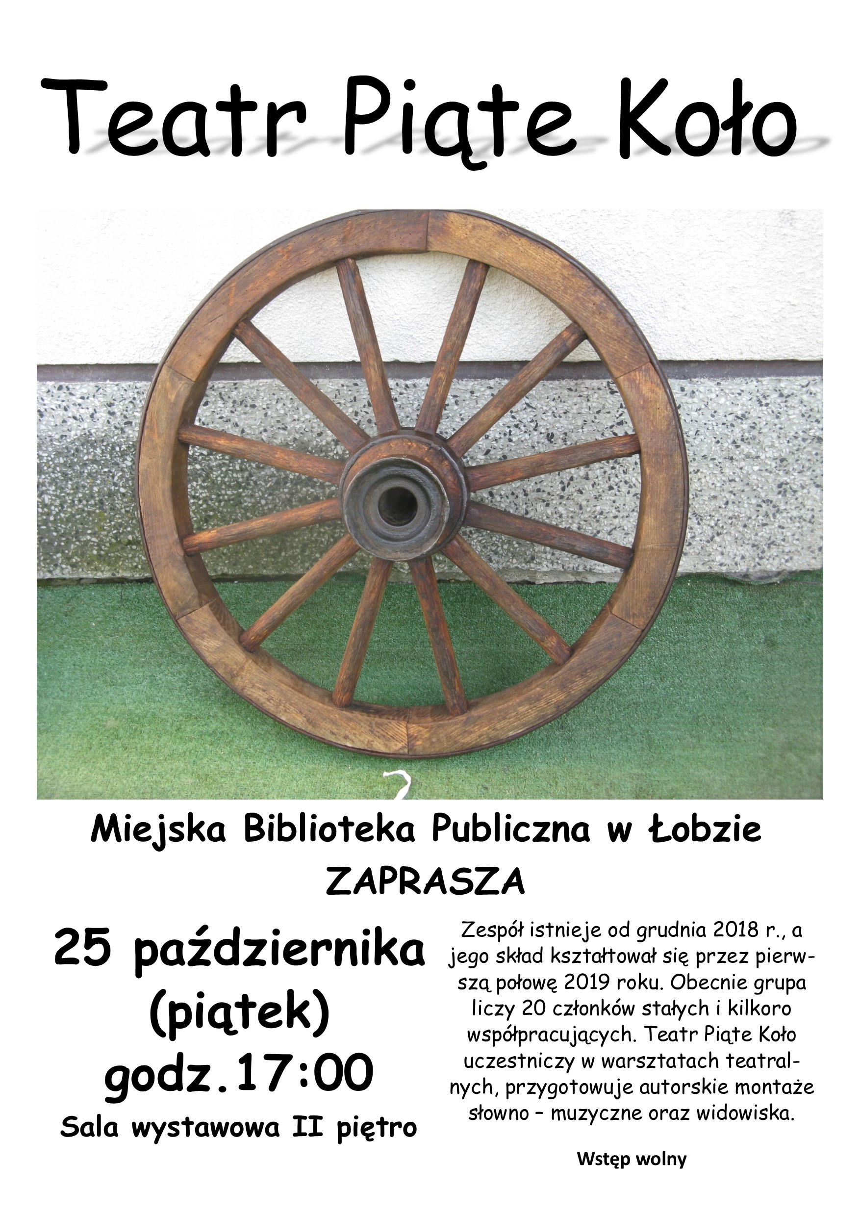 Październik w Miejskiej Bibliotece Publicznej w Łobzie