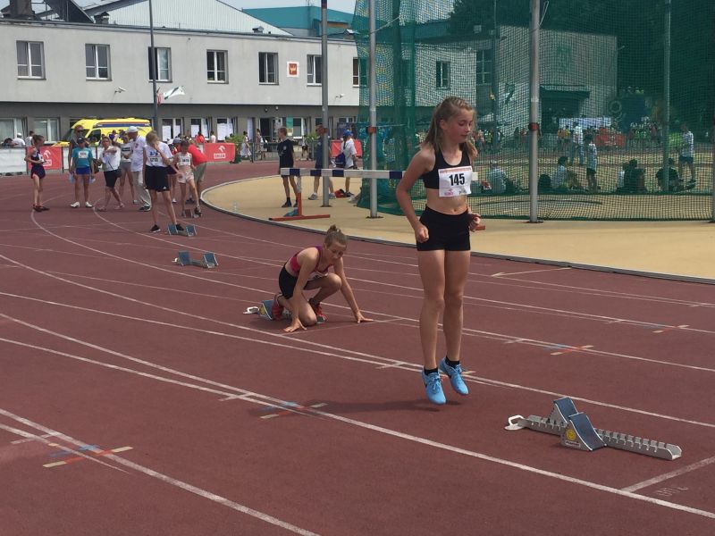 omasz Pochwała - wice Mistrzem Polski w biegu na 300 m