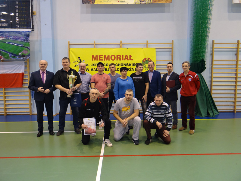 XVIII Memoriał im. J. Machońskiego - Halowy Turniej Piłki Nożnej Oldbojów 08.02.2019