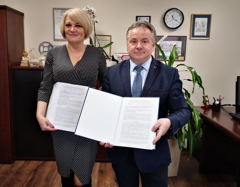 Dotacja przekazana - Powiatowy Program Zebra 31.01.2020
