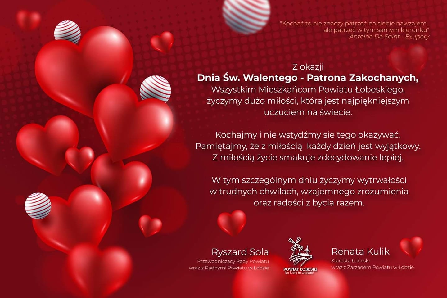 życzenia walentynkowe