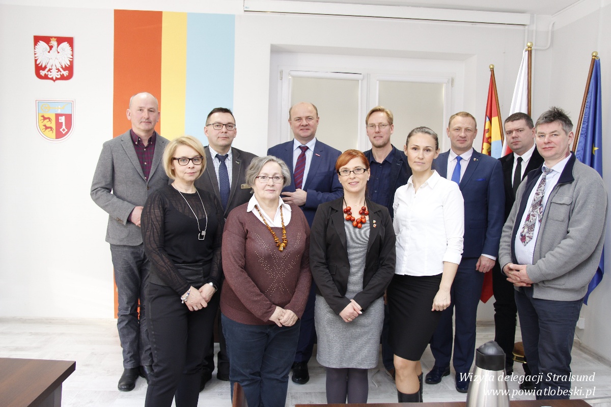 Podpisanie porozumienia Stralsund - Powiat Łobeski - Lewiatan 2018