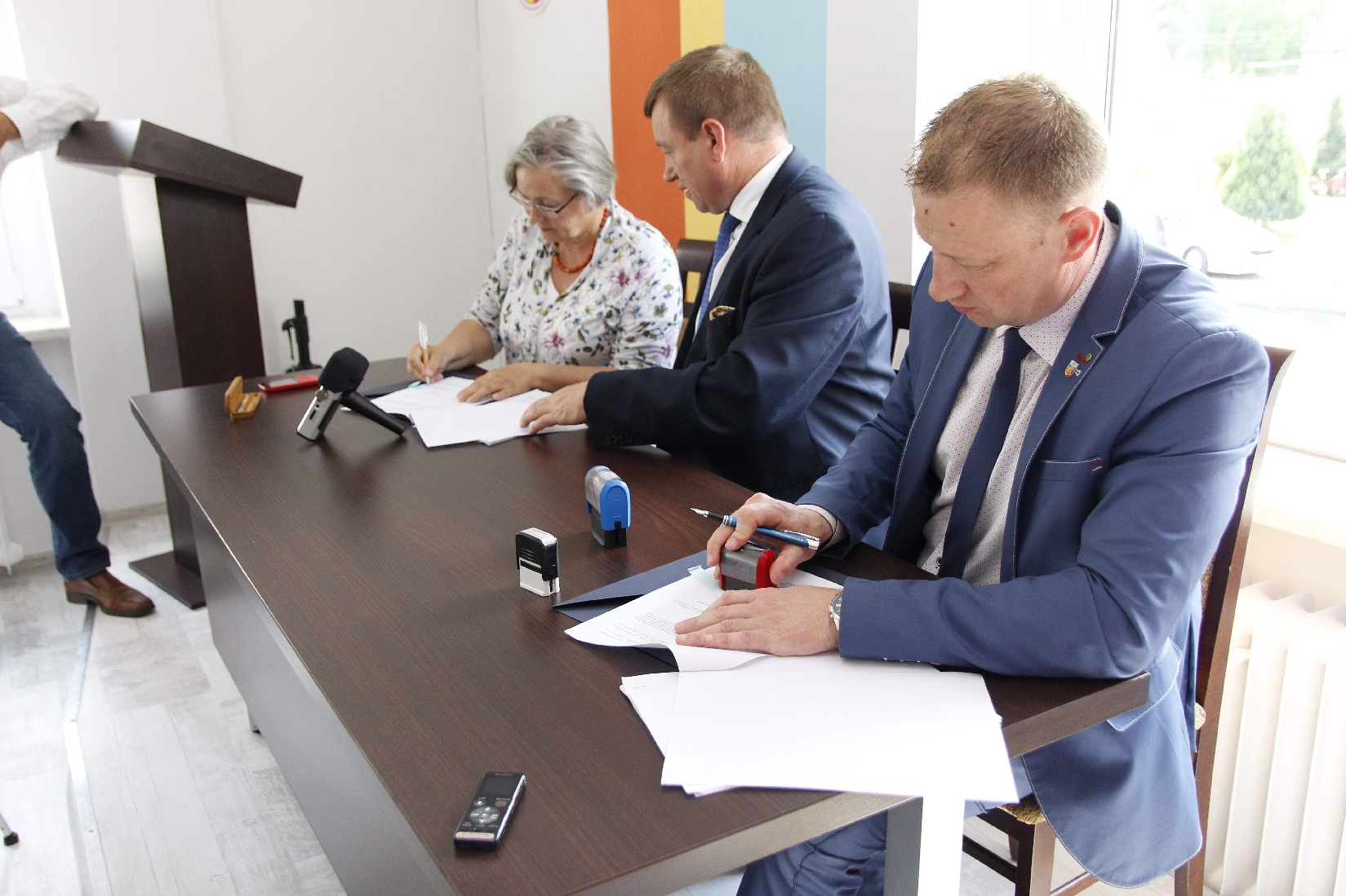 Podpisanie umowy Węgorzyno-Gościsław