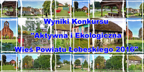 Aktywna i Ekologiczna Wieś 2016 - wyniki konkursu