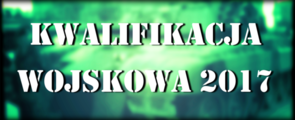 Obwieszczenie Wojewody Zachodniopomorskiego o kwalifikacji wojskowej w 2017 r.