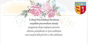 Życzenia z okazji Dnia Edukacji Narodowej