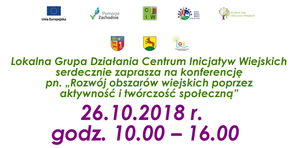 Zapraszamy na konferencję 26.10.2018