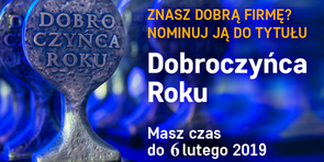 Dobroczyńca Roku 2019 